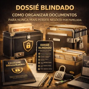 Dossiê Blindado: Como Organizar Documentos para NUNCA Mais Perder Negócio por Papelada