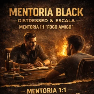 Mentoria black distressed e escala | Mentoria 1:1 “fogo amigo”